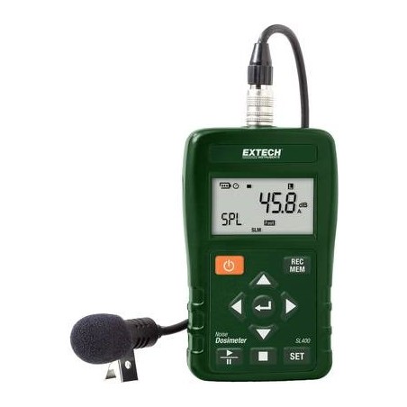 Extech Schallpegel-Messgerät Datenlogger SL400 30 - 143 dB 20 Hz - 8 kHz (SL400)