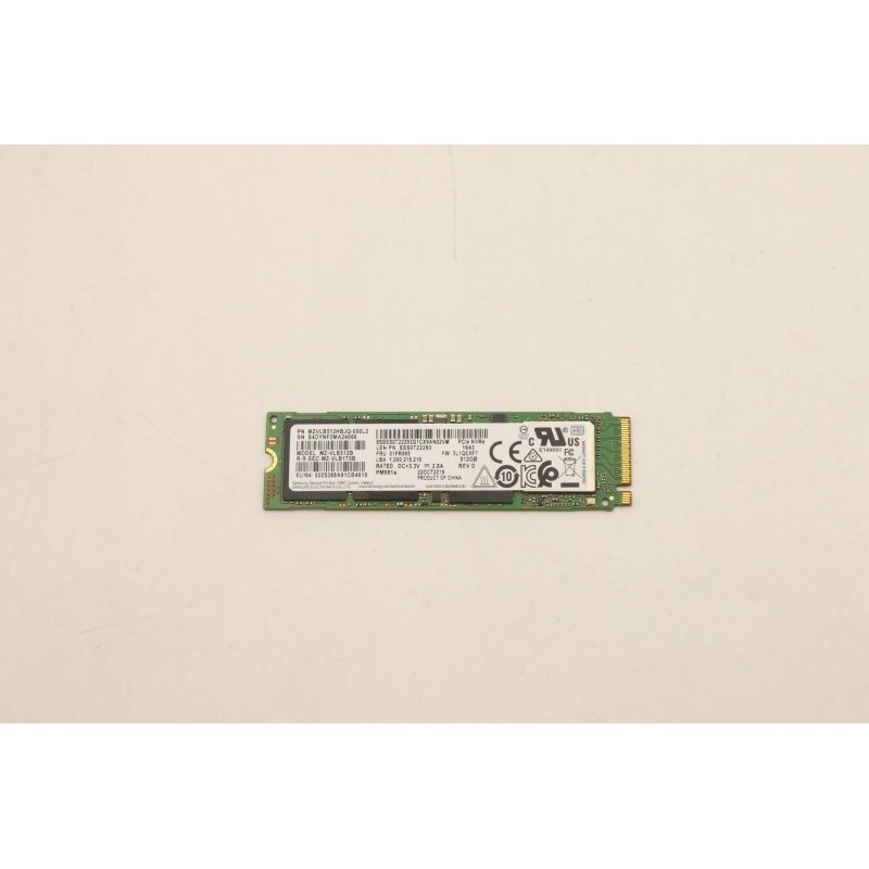Lenovo SSD 512GB M.2 PCIe (01FR595)