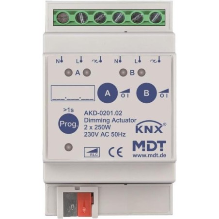 MDT AKD-0201.02 250W, 230VAC mit Wirkleistungsmessung (AKD-0201.02)