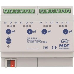 MDT AKD-0401.02 250W, 230VAC mit Wirkleistungsmessung (AKD-0401.02)