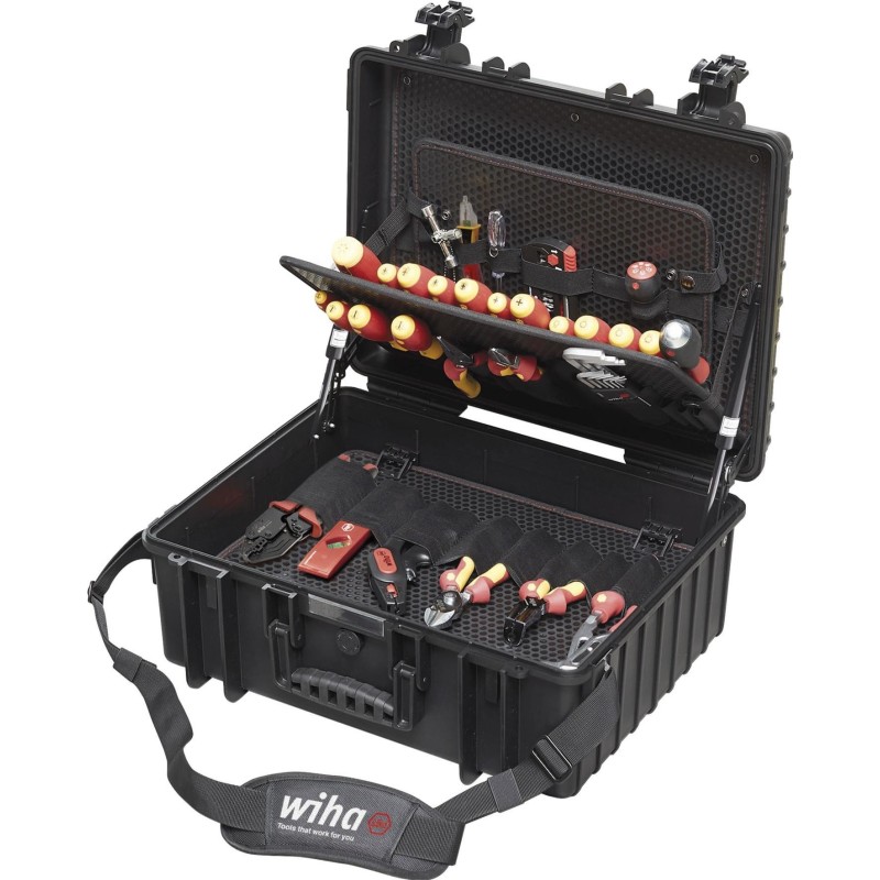 Wiha 44128 Kleinteil/Werkzeugkasten Polypropylen Schwarz (44128)
