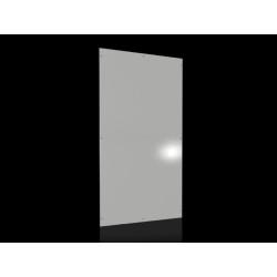 Rittal VX - Seitenwand für Rack - Schraubbefestigung, Stahlblech - RAL 7035 (Packung mit 2) - für VX (8122245)