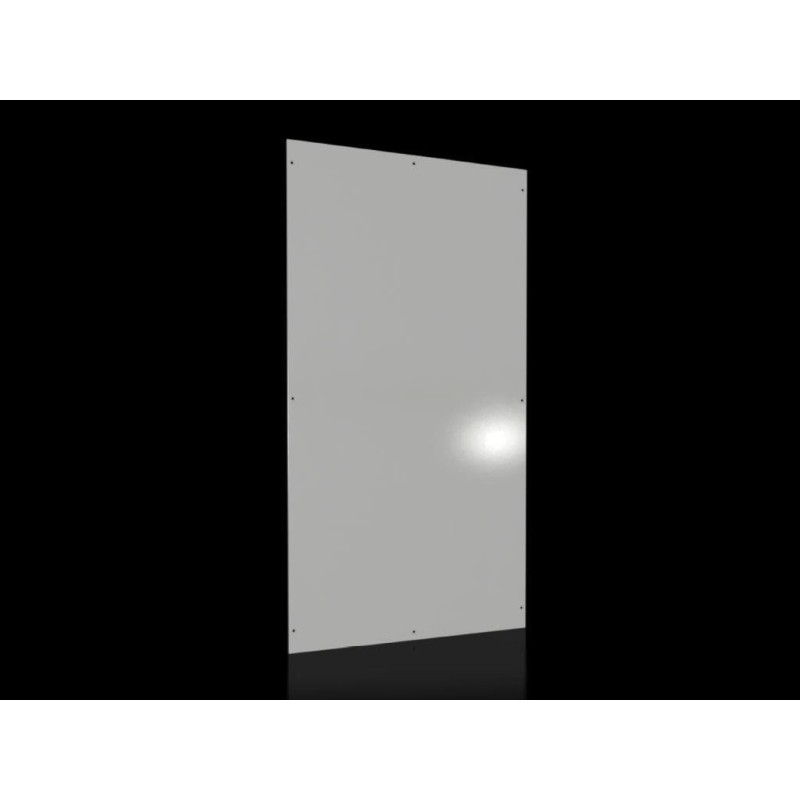 Rittal VX - Seitenwand für Rack - Schraubbefestigung, Stahlblech - RAL 7035 (Packung mit 2) - für VX (8122245)
