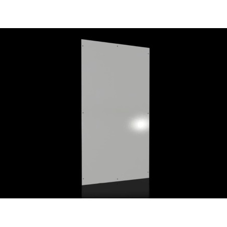Rittal VX - Seitenwand für Rack - Schraubbefestigung, Stahlblech - RAL 7035 (Packung mit 2) - für VX (8122245)
