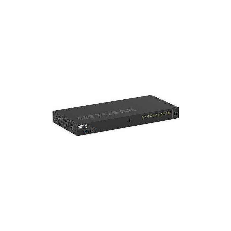 NETGEAR 12-Port AV Line M4250-10G2XF-PoE+ 8x1G PoE+ 240W 2x1G 2xSFP+ Managed Switch (GSM4212PX-100EUS)