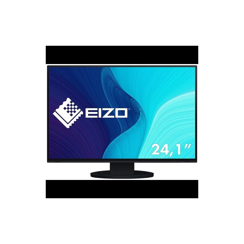 EIZO FlexScan EV2495-BK - Mit FlexStand - LED-Monitor - 61,1 cm (24.1") - 1920 x 1200 - IPS - 350 cd/m² - 1000:1 - 5 ms - HDMI,