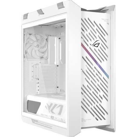ASUS ROG Strix Helios II - White Edition - mid tower - E-ATX - Seitenteil mit Fenster (gehärtetes Glas) (90DC00W3-B39000)