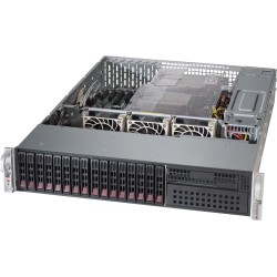 Super Micro Supermicro SC213 BAC8-R1K23LPB - Rack-Montage - 2U - Erweitertes ATX - SATA/SAS - Hot-Swap 1200 Watt - Schwarz (CSE
