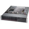 Super Micro Supermicro SC213 BAC8-R1K23LPB - Rack-Montage - 2U - Erweitertes ATX - SATA/SAS - Hot-Swap 1200 Watt - Schwarz (CSE
