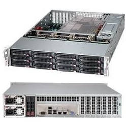 Super Micro Supermicro SC826 BAC12-R1K23LPB - Rack-Montage - 2U - verbessertes, erweitertes ATX - SATA/SAS/PCI Express - Hot-Sw