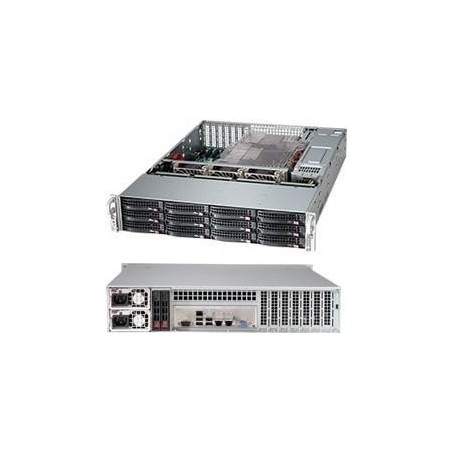 Super Micro Supermicro SC826 BAC12-R1K23LPB - Rack-Montage - 2U - verbessertes, erweitertes ATX - SATA/SAS/PCI Express - Hot-Sw