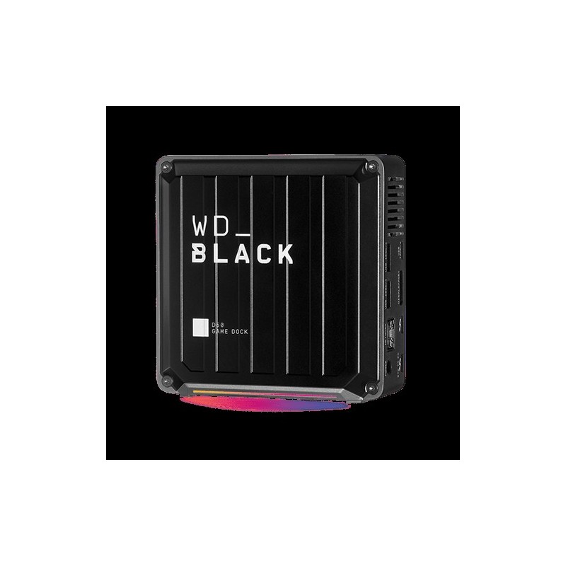 WD_BLACK D50 Game Dock WDBA3U0020BBK - Dockingstation - Thunderbolt 3 - DP, Thunderbolt - HDD: 2 TB - GigE - EMEA