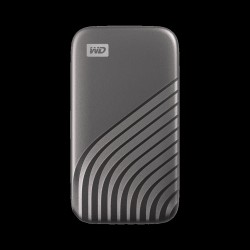 WD My Passport SSD WDBAGF0040BGY - SSD - verschlüsselt - 4 TB - extern (tragbar) - USB 3.2 Gen 2 (USB-C Steckverbinder) - 256-B