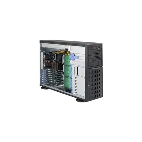 Super Micro Supermicro SC745 BTQ-R920B - Tower - 4U - Erweitertes ATX - SATA/SAS - Hot-Swap 920 Watt - Schwarz - USB (CSE-745BT