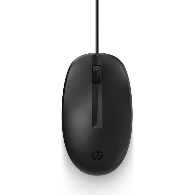 HP 128 - Maus - Laser - kabelgebunden - Schwarz - für EliteBook 645 G9, 655 G9, Pro x360, ProBook 445 G9, 455 G9, Fortis 14 G9