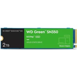 WD Green SN350 NVMe SSD WDS200T3G0C - SSD - 2 TB - intern - M.2 2280 - PCI Express 3.0 x4 (NVMe)