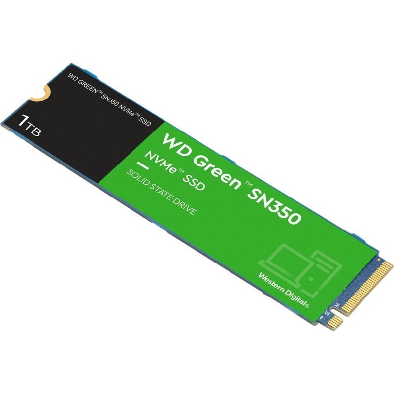 WD Green SN350 NVMe SSD WDS100T3G0C - SSD - 1 TB - intern - M.2 2280 - PCI Express 3.0 x4 (NVMe)