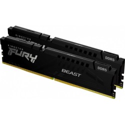 Kingston FURY Beast - DDR5 - Kit - 16 GB: 2 x 8 GB - DIMM 288-PIN - 5600 MHz / PC5-44800 - CL40 - 1.25 V - ungepuffert - on-die