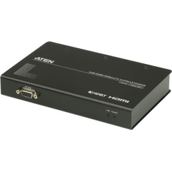ATEN CE820-ATA-G - Sender und Empfänger - Kabelgebunden - 150 m - Cat5e - Cat6 - Cat6a - 4096 x 2160 Pixel - Schwarz (CE820-ATA