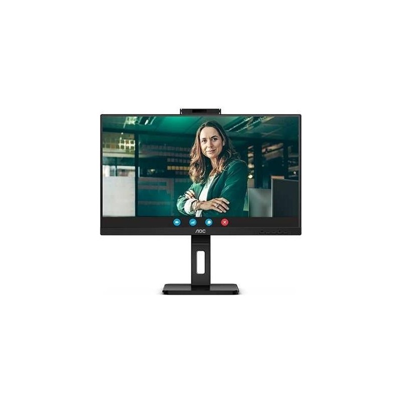 AOC Q27P3CW Computerbildschirm 68,6 cm (27" ) mit webcam - 2560 x 1080 Pixel Quad HD LED Schwarz Energieklasse F (Q27P3CW)