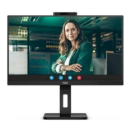 AOC Q27P3CW Computerbildschirm 68,6 cm (27" ) mit webcam - 2560 x 1080 Pixel Quad HD LED Schwarz Energieklasse F (Q27P3CW)