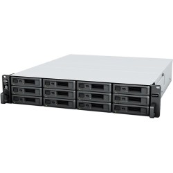 Synology RackStation RS2423+ NAS & Speicherserver Rack (2U) Eingebauter Ethernet-Anschluss Schwarz - Grau V1780B (RS2423+)
