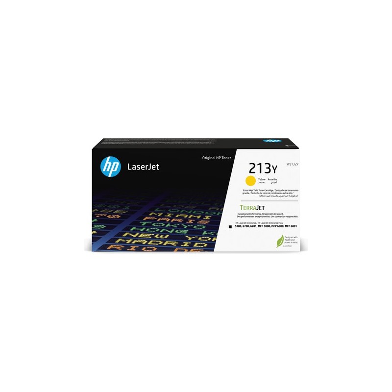 HP 213Y - Besonders hohe Ergiebigkeit - Gelb - original - LaserJet - Tonerpatrone (W2132Y)