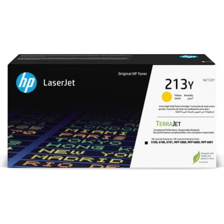 HP 213Y - Besonders hohe Ergiebigkeit - Gelb - original - LaserJet - Tonerpatrone (W2132Y)