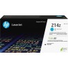 HP 214Z - Ultra High Yield - Cyan - original - LaserJet - Tonerpatrone (W2141Z) - für Color LaserJet 6701dn, Color LaserJet Ent