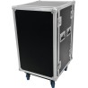 ROADINGER Rack Profi 18HE 45cm mit Rollen (30109132)