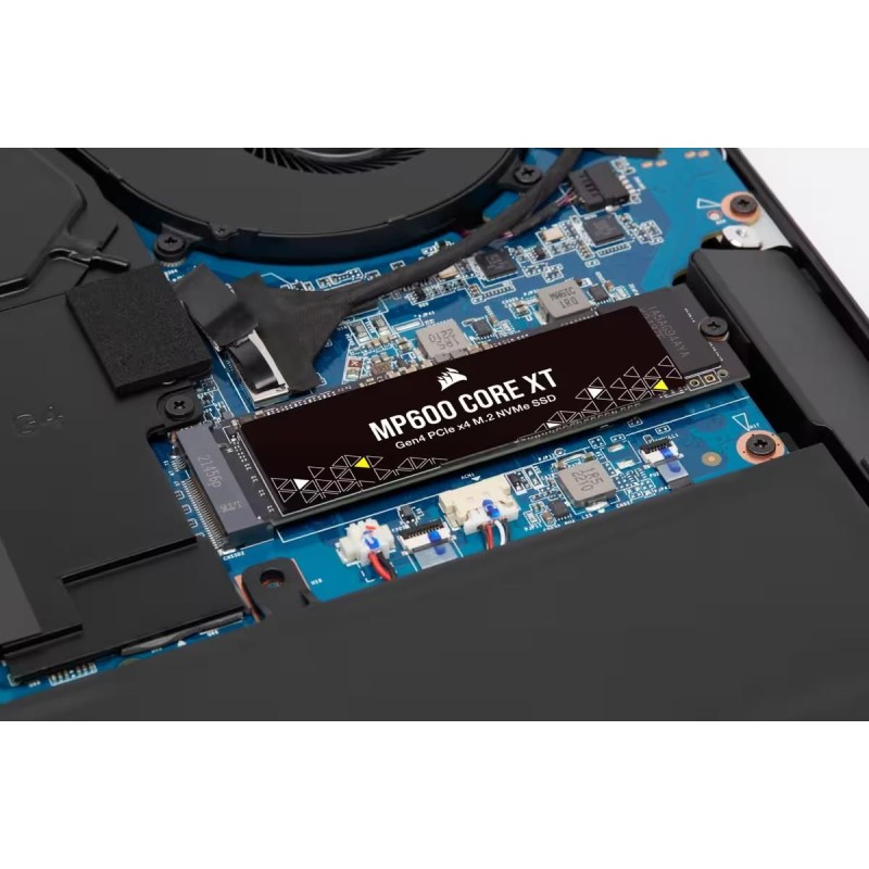 CORSAIR MP600 CORE XT - SSD - 4TB - intern - M.2 2280 - PCIe 4,0 x4 (NVMe) (CSSD-F4000GBMP600CXT)