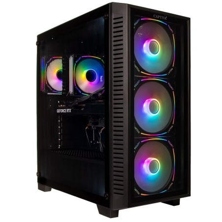 Captiva Entry Gaming R99-436 Gaming-PC (Ryzen 7 9850X3D, RTX 5060 Ti 16GB GDDR7, 32GB DDR5, 2TB SSD)