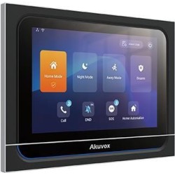 Akuvox X933H Computerbildschirm 17,8 cm (7" ) 1280 x 800 Pixel LCD Touchscreen Tisch Schwarz (X933H)