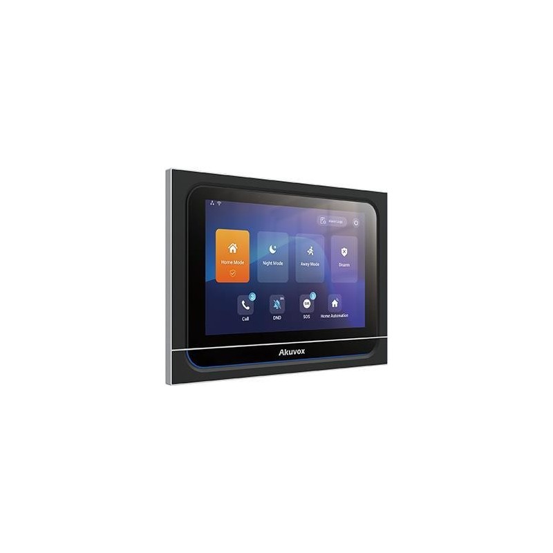 Akuvox X933H Computerbildschirm 17,8 cm (7" ) 1280 x 800 Pixel LCD Touchscreen Tisch Schwarz (X933H)