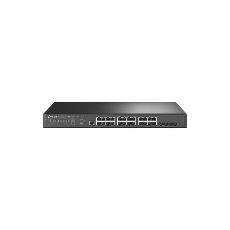 TP-Link JetStream TL-SG3428X-M2 V1,6 - Switch - L2+ - managed - 24 x 10/100/1000/2,5G + 4 x 10 Gigabit SFP+ - an Rack montierba