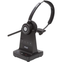 Auerswald COMfortel H-600 Kopfhörer Verkabelt & Kabellos Kopfband Büro/Callcenter Bluetooth Schwarz (90349)