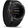 Garmin Smart watch Enduro 2 Solar Sapphire CarbonGrey DLC Titanium/Black UltraFit (010-02754-01)
