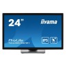 iiyama ProLite T2438MSC-B1 - LED-Monitor - 61 cm (24") (23.8" sichtbar) - Touchscreen - 1920 x 1080 Full HD (1080p) - IPS - 600