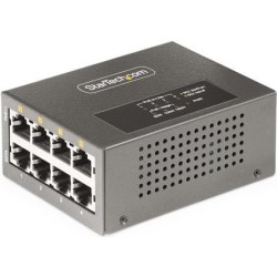 StarTech.com 4-Port Multi-Gigabit PoE++ Injector, 5/2,5G Ethernet (NBASE-T), PoE/PoE+/PoE++ (802,3af/802,3at/802,3bt), 160Watts