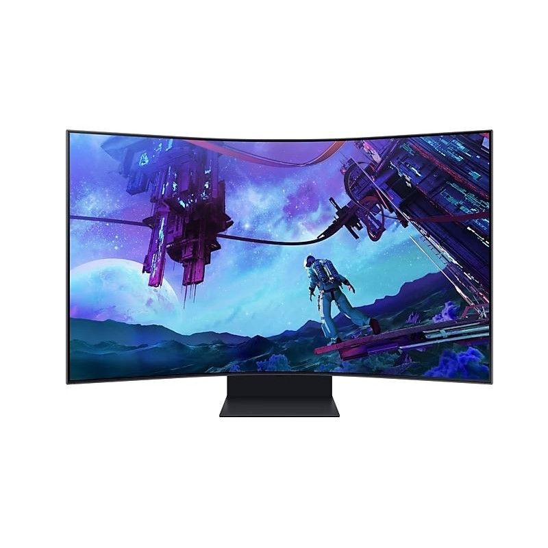 Samsung Odyssey Ark S55CG970NU - G97NC Series - QLED-Monitor - Smart - Gaming - gebogen - 138 cm (55") - 3840 x 2160 4K @ 165 H