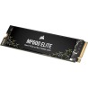 CORSAIR MP600 ELITE - SSD - verschlüsselt - 1TB - intern - M.2 2280 - PCIe 4,0 x4 (NVMe) - 256-Bit-AES (CSSD-F1000GBMP600ENH)