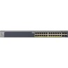 NETGEAR Smart GS728TP - Switch - L3 Lite - Smart - 16 x 10/100/1000 (PoE) + 8 x 10/100/1000 (PoE+) + 4 x SFP - an Rack montierb