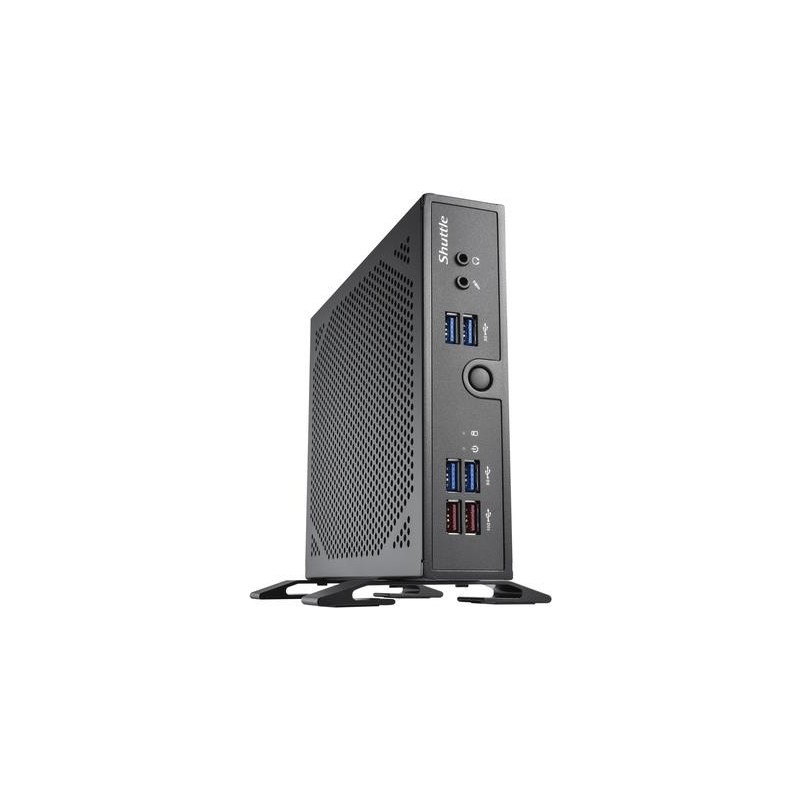 SHUTTLE Barebone XPC slim DS50U5 Intel Core i5-1335U 2xSODIMM DDR5 2xM.2 1xSATA 1xHDMI 1xDP 1xVGA Black (DS50U5)