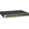 NETGEAR Smart GS752TPP - V3 - Switch - L3 Lite - Smart - 48 x 10/100/1000 (PoE+) + 4 x Gigabit SFP - an Rack montierbar - PoE+