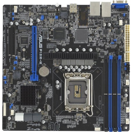 ASUS P13R-M - Motherboard - micro ATX - LGA1700-Sockel - C262 Chipsatz - USB 3,2 Gen 1, USB 3,2 Gen 2 - Gigabit LAN - Onboard-G