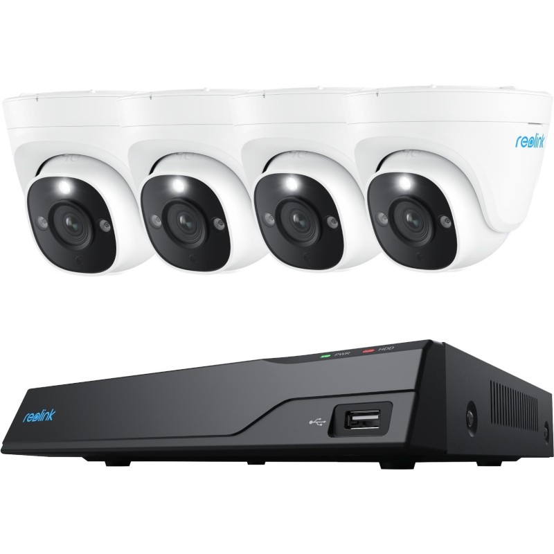 Reolink NVS8-8MD4 Videoüberwachungskit Kabelgebunden 8 Kanäle (PS4KD01-8)