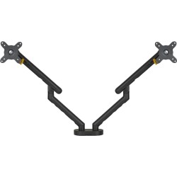 BakkerElkhuizen BE Flexible Dual 88,9 cm (35") Schwarz Tisch/Bank (BNEBFDB)