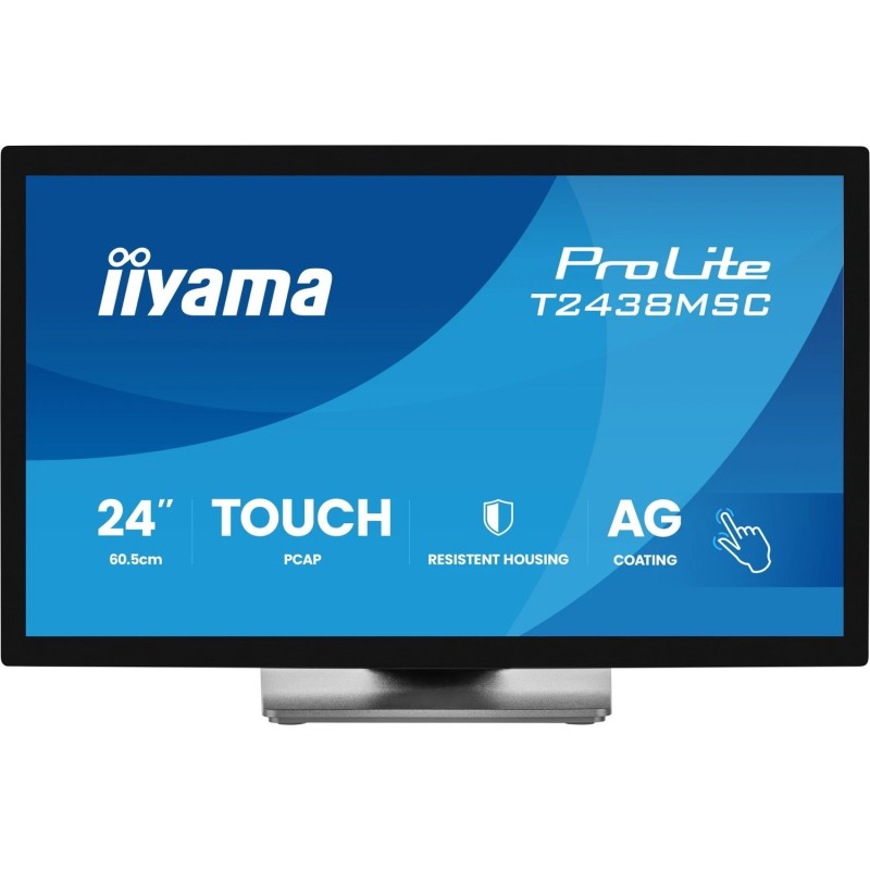iiyama ProLite T2438MSC-B2 23,8" Full HD IPS Touchscreen-Monitor 10PT 120Hz (T2438MSC-B2)