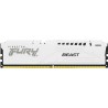 Kingston FURY Beast - DDR5 - Modul - 16GB - DIMM 288-PIN - 6000 MHz / PC5-48000 - CL30 - on-die ECC - weiß (KF560C30BWE-16)