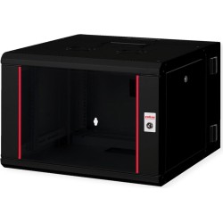 ROLINE 19 Zoll Wandgehäuse Pro 7 HE 600x600 BxT zweiteilig schwenkbar schw - Wandgehäuse (26.21.0180)